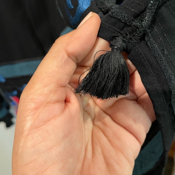 Free people island romper with tassels - Picture 5 of 7